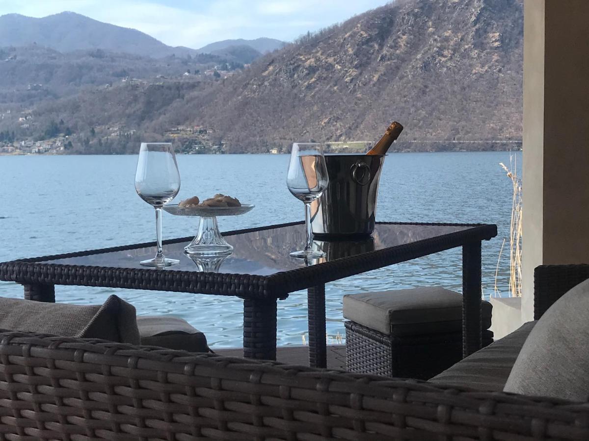 La Playa Cottage Con Spiaggia Privata Pettenasco Buitenkant foto