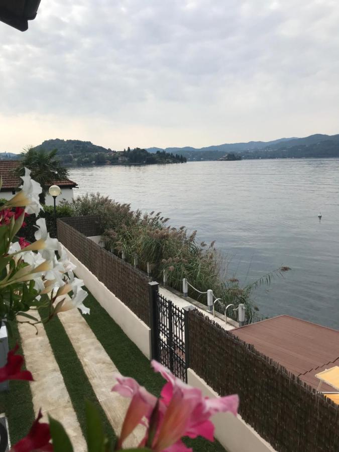 La Playa Cottage Con Spiaggia Privata Pettenasco Buitenkant foto