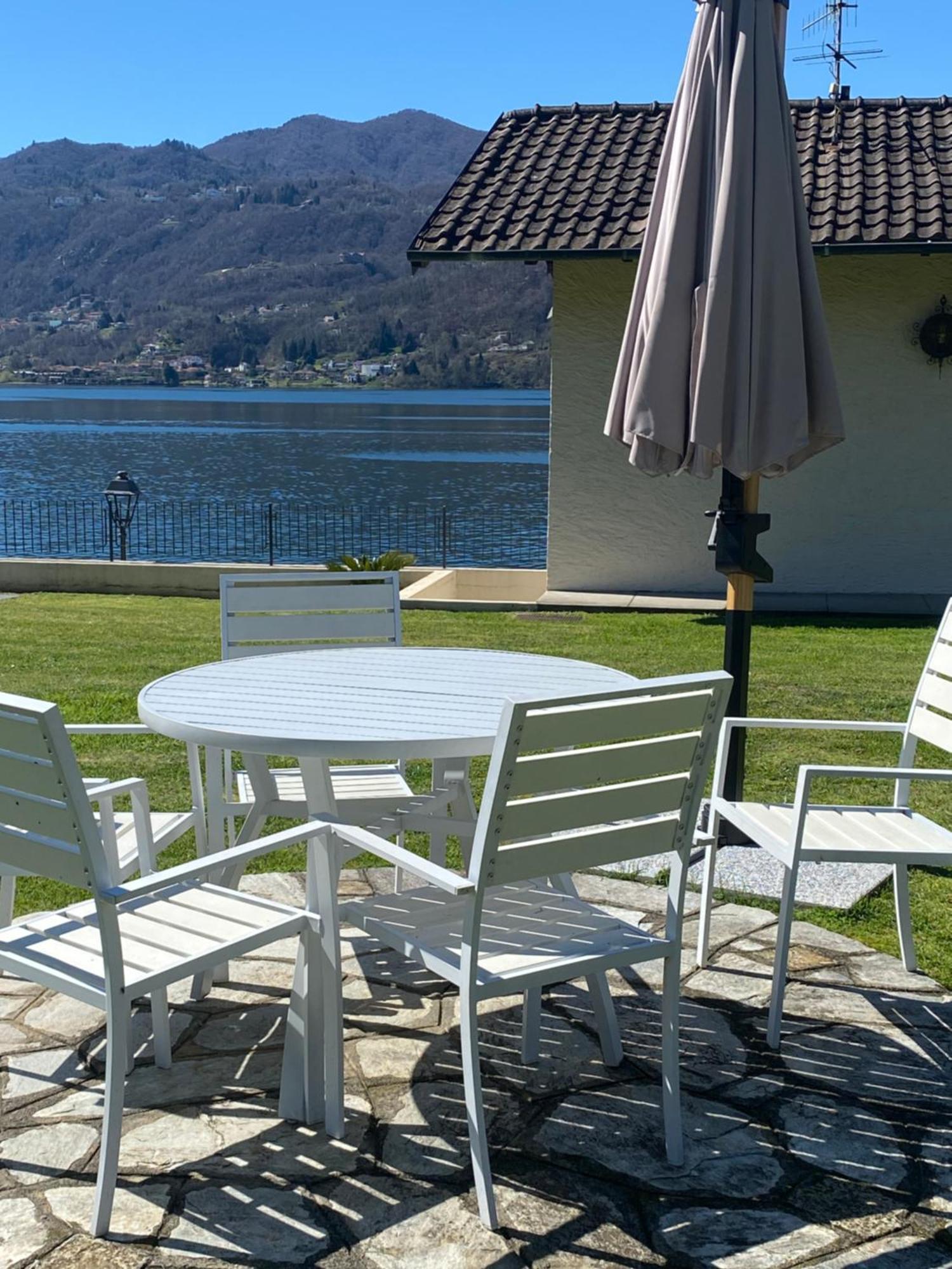 La Playa Cottage Con Spiaggia Privata Pettenasco Buitenkant foto